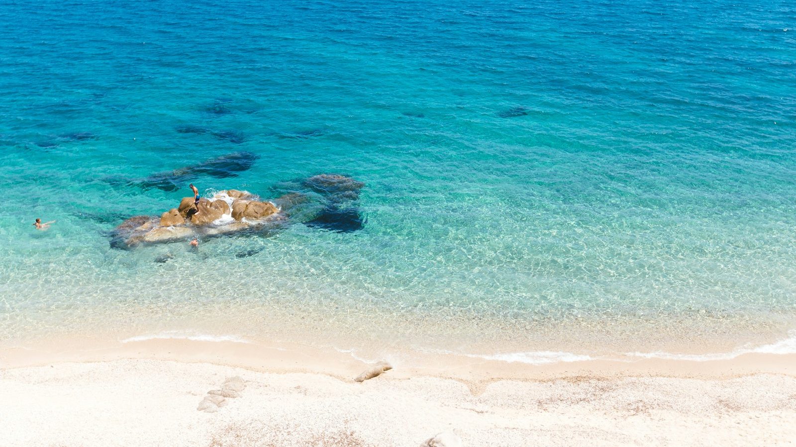 aerial photography of body of water
