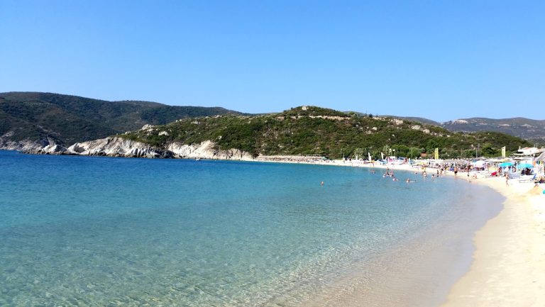 people at the beach during day