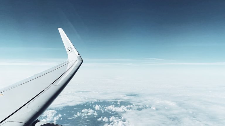 white and blue sky during daytime