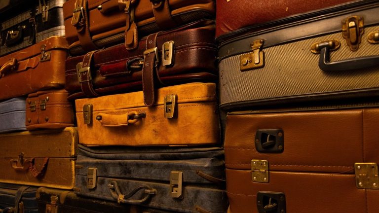 luggage, bag, antique, trip, retro, style, luggage, luggage, luggage, luggage, luggage